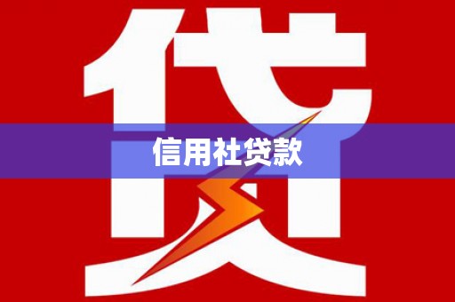 郏县信用社贷款