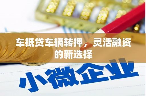 平昌车抵贷车辆转押，灵活融资的新选择