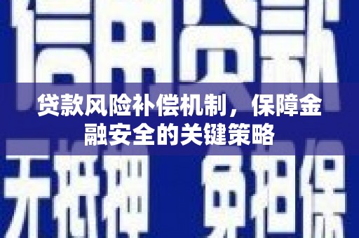 巴马贷款风险补偿机制，保障金融安全的关键策略