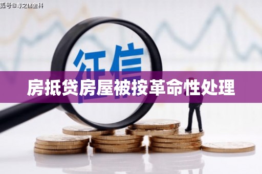 常平房抵贷房屋被按革命性处理