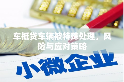 沐川车抵贷车辆被特殊处理，风险与应对策略