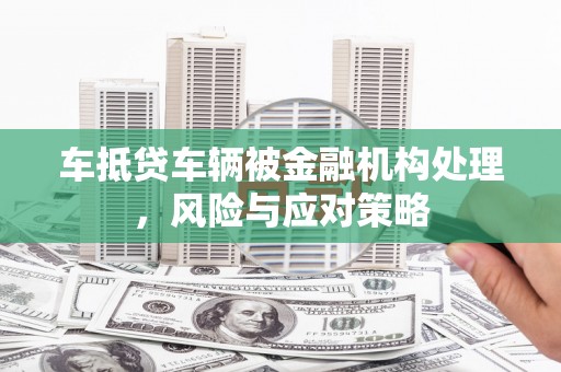 新界车抵贷车辆被金融机构处理，风险与应对策略