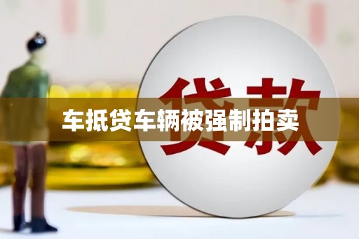 工农车抵贷车辆被强制拍卖