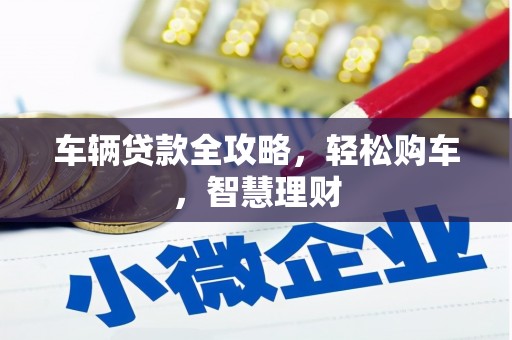 光泽车辆贷款全攻略，轻松购车，智慧理财