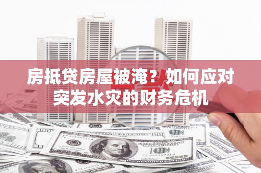 陇南房抵贷房屋被淹？如何应对突发水灾的财务危机