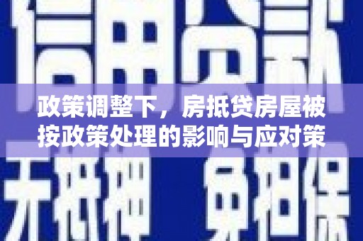 澄迈政策调整下，房抵贷房屋被按政策处理的影响与应对策略