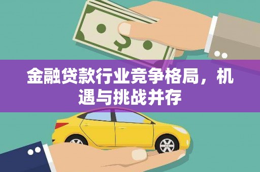 徐汇金融贷款行业竞争格局，机遇与挑战并存