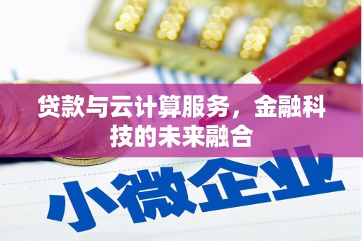 威宁贷款与云计算服务，金融科技的未来融合