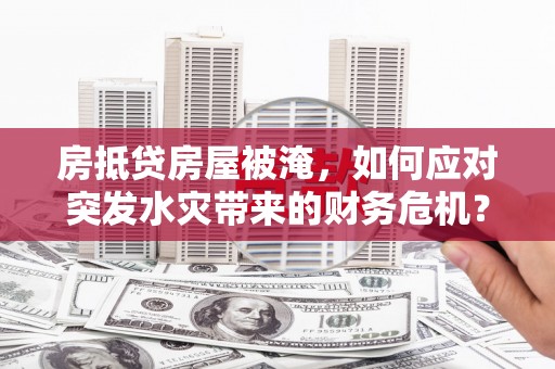海港房抵贷房屋被淹，如何应对突发水灾带来的财务危机？
