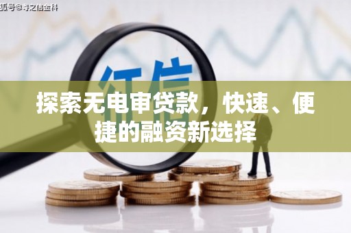 元谋探索无电审贷款，快速、便捷的融资新选择