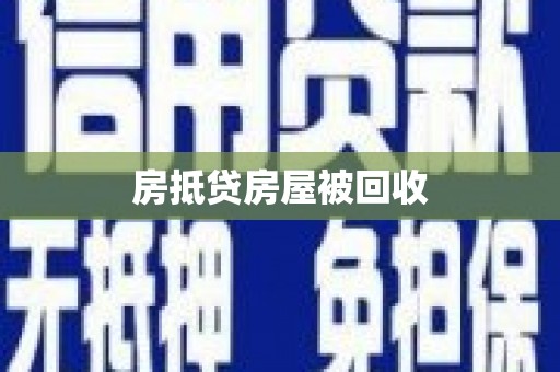 吴兴房抵贷房屋被回收