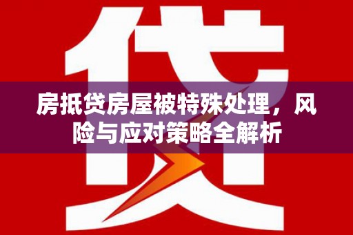 汝城房抵贷房屋被特殊处理，风险与应对策略全解析