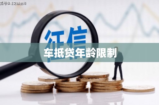 新洲车抵贷年龄限制