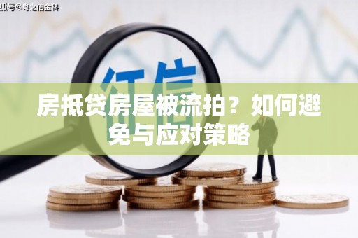 阜沙房抵贷房屋被流拍？如何避免与应对策略