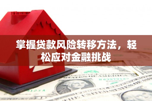裕安掌握贷款风险转移方法，轻松应对金融挑战