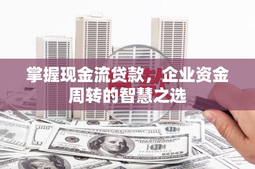 绥滨掌握现金流贷款，企业资金周转的智慧之选