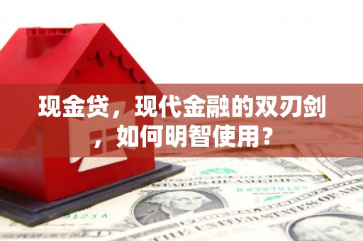 绥滨现金贷，现代金融的双刃剑，如何明智使用？