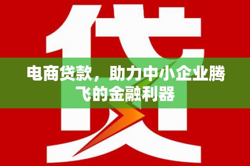 立山电商贷款，助力中小企业腾飞的金融利器