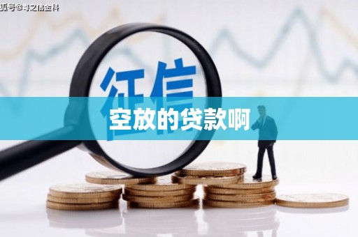 金寨空放的贷款啊