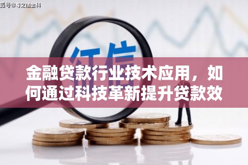 石龙金融贷款行业技术应用，如何通过科技革新提升贷款效率