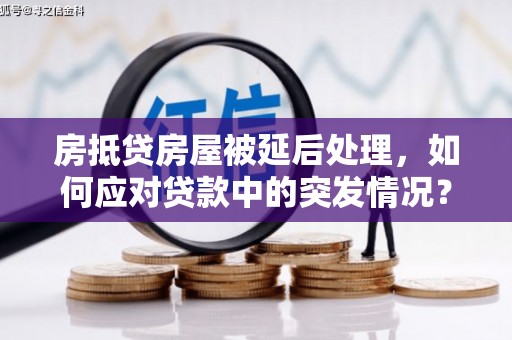 嘉兴房抵贷房屋被延后处理，如何应对贷款中的突发情况？