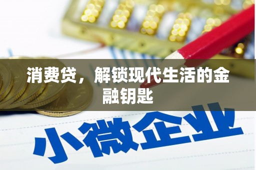新界消费贷，解锁现代生活的金融钥匙