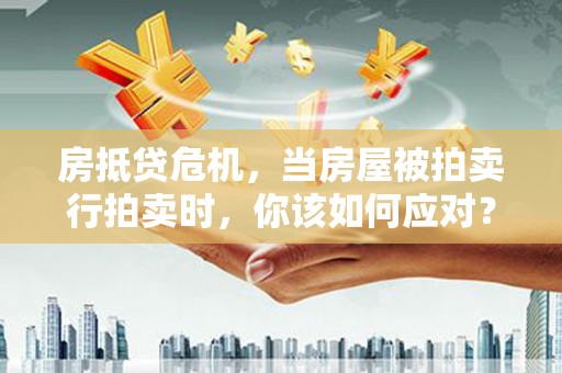 龙里房抵贷危机，当房屋被拍卖行拍卖时，你该如何应对？