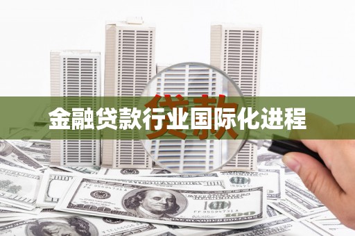 揭阳金融贷款行业国际化进程