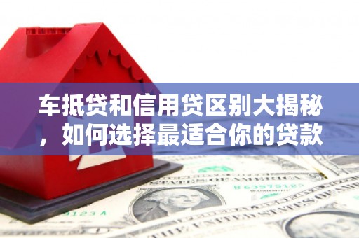 施甸车抵贷和信用贷区别大揭秘，如何选择最适合你的贷款方式？
