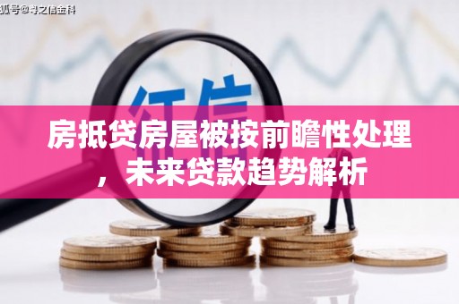 武川房抵贷房屋被按前瞻性处理，未来贷款趋势解析