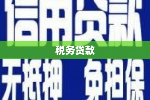 汾阳税务贷款