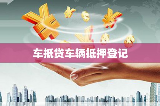 浦江车抵贷车辆抵押登记