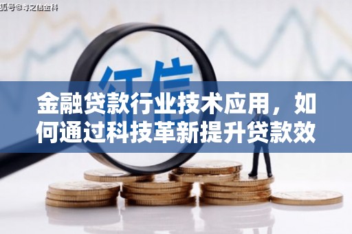 天峨金融贷款行业技术应用，如何通过科技革新提升贷款效率