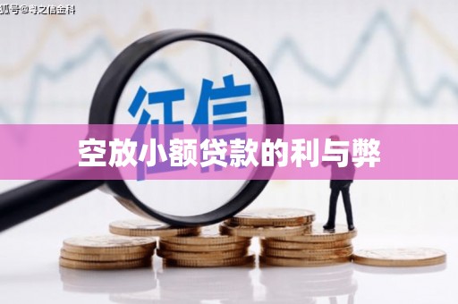 荆门空放小额贷款的利与弊