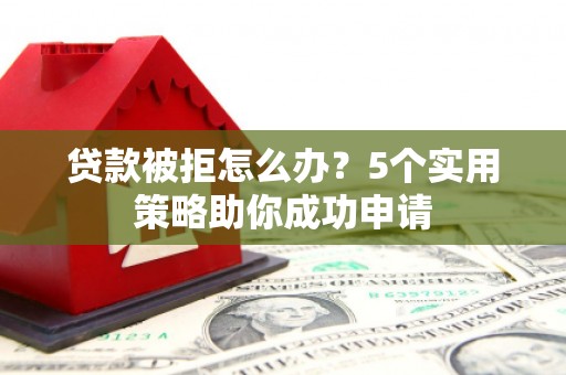 延平贷款被拒怎么办？5个实用策略助你成功申请
