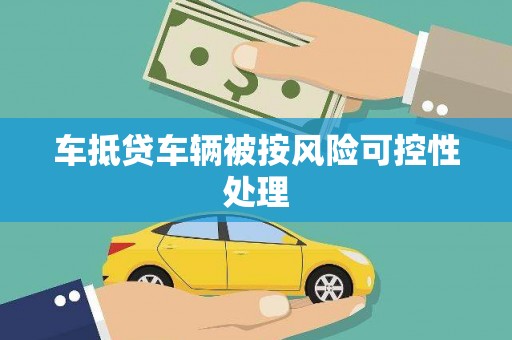 新晃车抵贷车辆被按风险可控性处理
