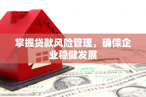 呼兰掌握贷款风险管理，确保企业稳健发展