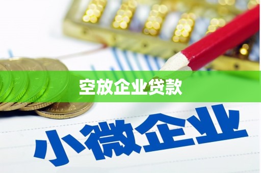 麦积空放企业贷款