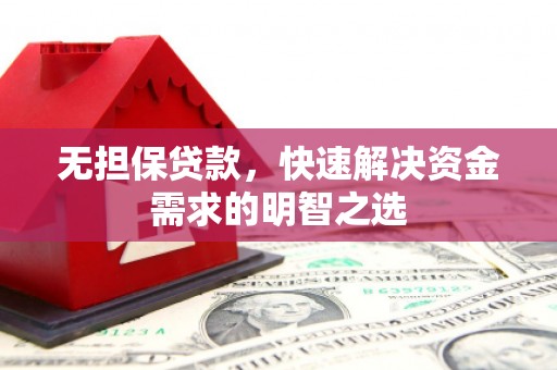 施甸无担保贷款，快速解决资金需求的明智之选