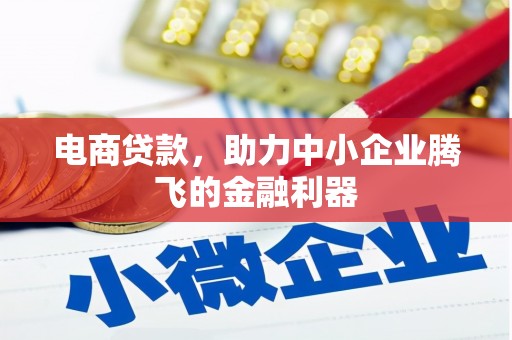 丰台电商贷款，助力中小企业腾飞的金融利器