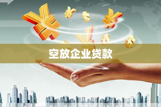 睢县空放企业贷款