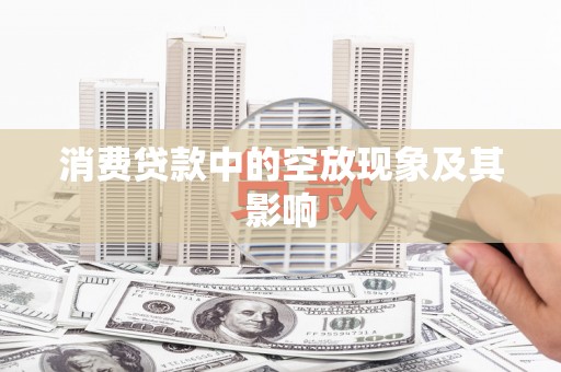 襄城消费贷款中的空放现象及其影响