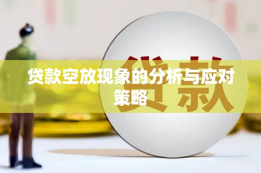 道真贷款空放现象的分析与应对策略