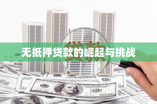 南丹无抵押贷款的崛起与挑战