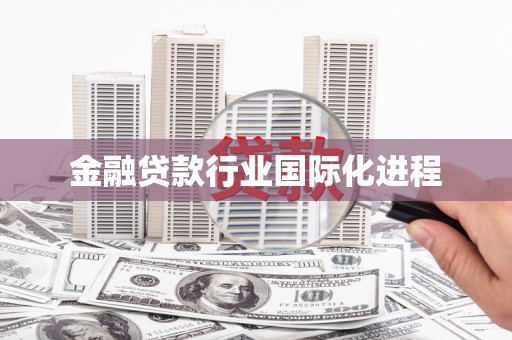 松阳金融贷款行业国际化进程