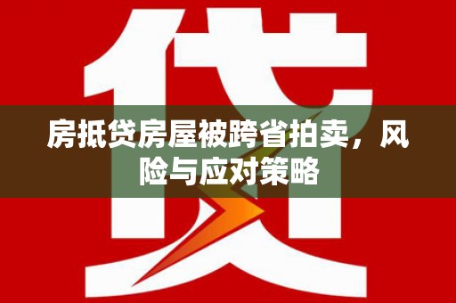 洛宁房抵贷房屋被跨省拍卖，风险与应对策略